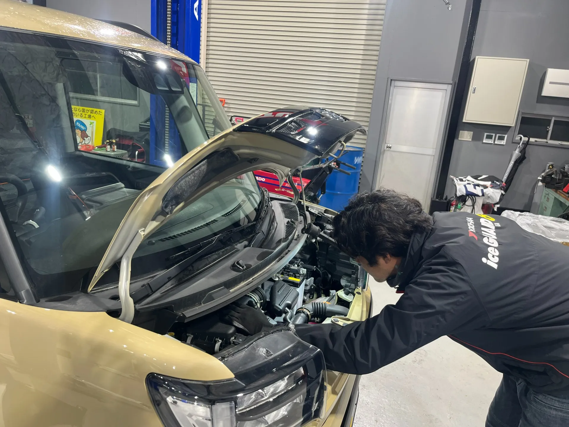 A様タントファンクロス整備