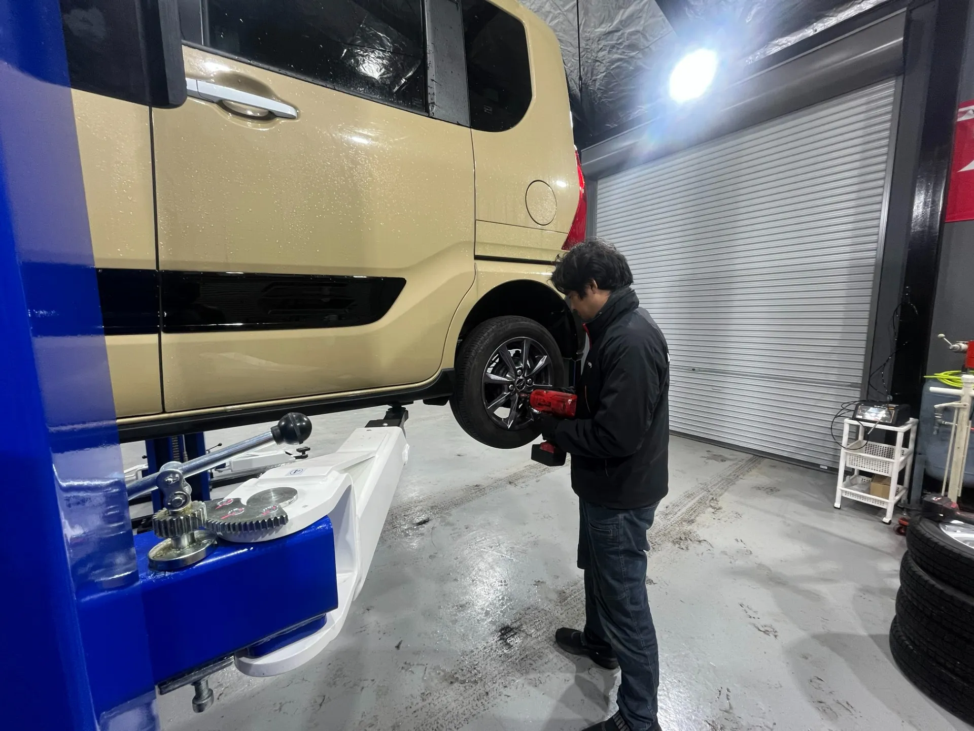 A様タントファンクロス整備